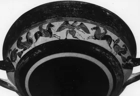 CUP, LITTLE MASTER BAND (ATHENIAN, BLACK-FIGURE)