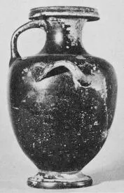 HYDRIA (ITALIOTE, BLACK GLAZE)