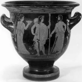 KRATER, BELL (ATHENIAN, RED-FIGURE)