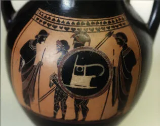 AMPHORA, BELLY, TYPE B (ATHENIAN, BLACK-FIGURE)