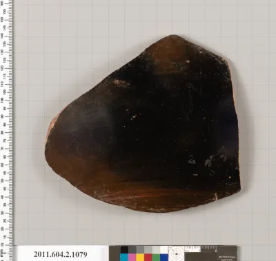 Terracotta fragment of a hydria (water jar)?