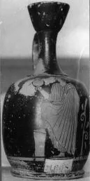 LEKYTHOS, SQUAT (ATHENIAN, RED-FIGURE)