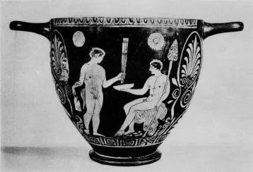 SKYPHOS (SOUTH ITALIAN, LUCANIAN, RED-FIGURE)