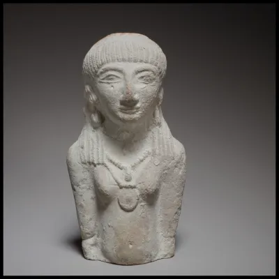 Standing female figurine