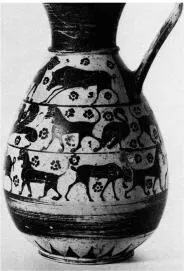 OLPE (CORINTHIAN, BLACK-FIGURE)