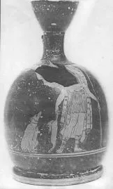 LEKYTHOS, SQUAT (ATHENIAN, RED-FIGURE)