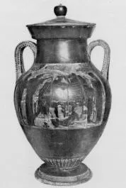 AMPHORA, BELLY, TYPE A (ATHENIAN, BLACK-FIGURE)
