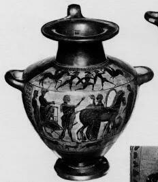 HYDRIA (ATHENIAN, BLACK-FIGURE)