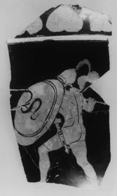 KRATER, BELL, FRAGMENT (ATHENIAN, RED-FIGURE)