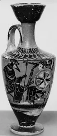 LEKYTHOS (ATHENIAN, BLACK-FIGURE)
