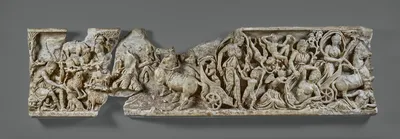 Front of a Sarcophagus with the Myth of Endymion
