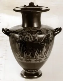 HYDRIA (ATHENIAN, BLACK-FIGURE)