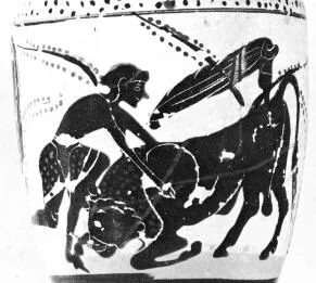 LEKYTHOS (ATHENIAN, BLACK-FIGURE)
