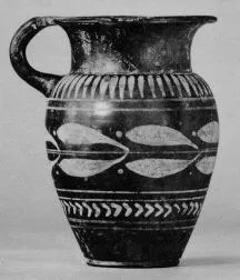 OINOCHOE (SOUTH ITALIAN, APULIAN, BLACK GLAZE)