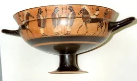 CUP, SIANA (ATHENIAN, BLACK-FIGURE)