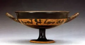 CUP, LITTLE MASTER BAND (ATHENIAN, BLACK-FIGURE)