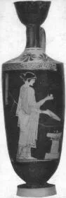 LEKYTHOS (ATHENIAN, RED-FIGURE)