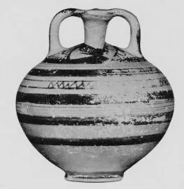 STIRRUP JAR (MYCENEAN)