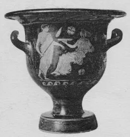 KRATER, BELL (SOUTH ITALIAN, APULIAN, RED-FIGURE)