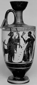 LEKYTHOS (ATHENIAN, BLACK-FIGURE)