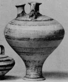 STIRRUP JAR (MYCENEAN)