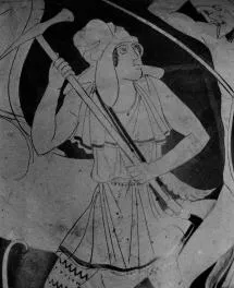 AMPHORA, NECK (ATHENIAN, RED-FIGURE)