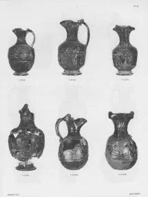 OINOCHOE (ETRUSCAN, BUCCHERO)