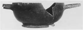 CUP (ATHENIAN, BLACK GLAZE)