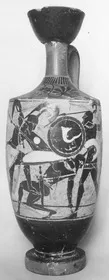 LEKYTHOS (ATHENIAN, BLACK-FIGURE)
