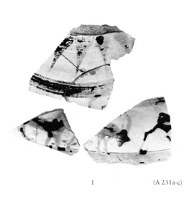 OINOCHOE, FRAGMENT (PROTOCORINTHIAN, SILHOUETTE)