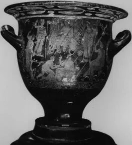 KRATER, BELL (ATHENIAN, RED-FIGURE)