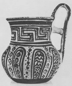 OINOCHOE (ATHENIAN GEOMETRIC, SILHOUETTE)