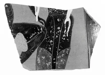 Attic Black-Figure Vase Fragment