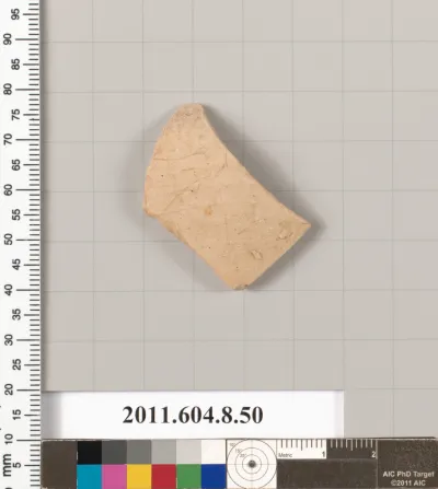 Terracotta fragment of an undetermined shape