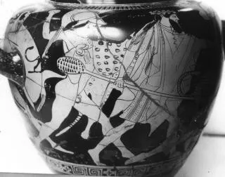 STAMNOS (ATHENIAN, RED-FIGURE)