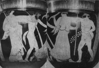 KRATER, COLUMN (ATHENIAN, RED-FIGURE)