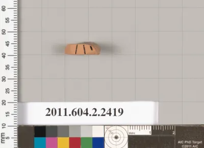 Terracotta fragment of an undetermined shape