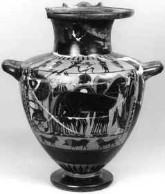 HYDRIA (ATHENIAN, BLACK-FIGURE)
