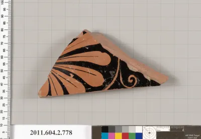 Terracotta fragment of a calyx-krater (bowl for mixing wine and water)