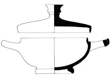 LEKANIS (ATHENIAN, BLACK PATTERN)