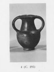 AMPHORA, BELLY (ETRUSCAN, BUCCHERO)