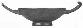 CUP (SOUTH ITALIAN, CAMPANIAN, BLACK GLAZE)