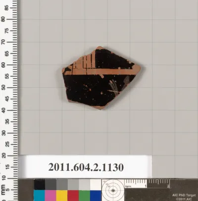 Terracotta fragment of a lekythos (oil flask)?