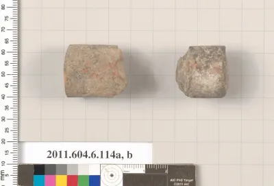 Terracotta fragments of undetermined shapes