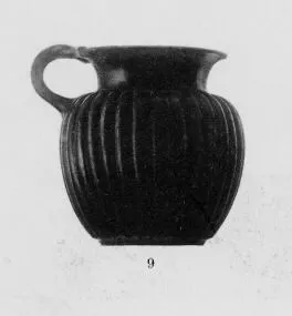 OINOCHOE (CALENIAN, BLACK GLAZE)