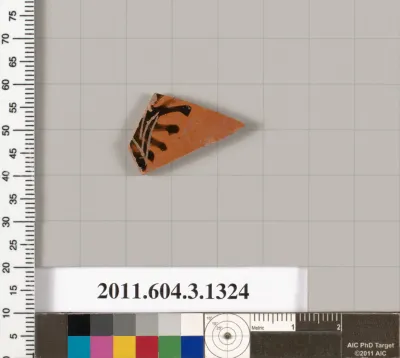 Terracotta fragment of a skyphos (deep drinking cup)