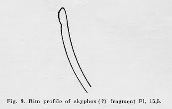 SKYPHOS, FRAGMENT (ATHENIAN, BLACK-FIGURE)
