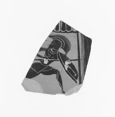 Attic Black-Figure Hydria Fragment
