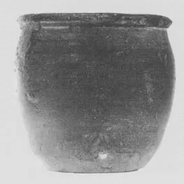 JAR (ETRUSCAN, BUCCHERO)