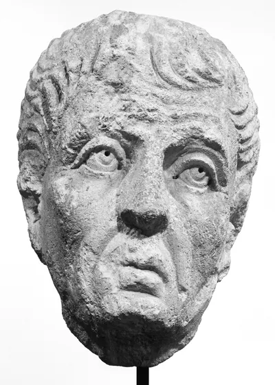 Fragment from a Funerary Statue